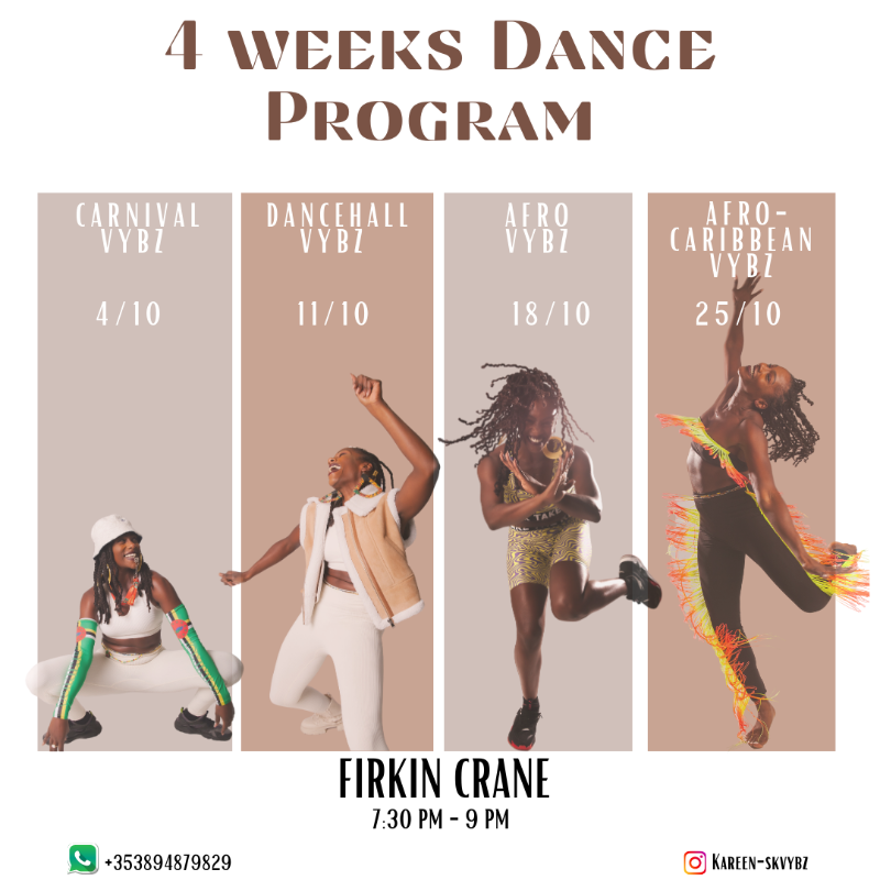 WEDNESDAY VYBZ  Afro - Caribbean Dance classes 🎊