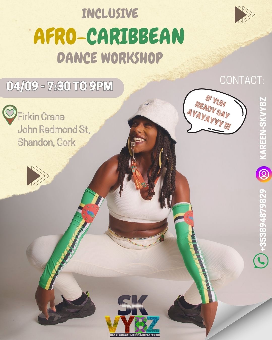 AFRO- CARIBBEAN FUSION MASTERCLASSES