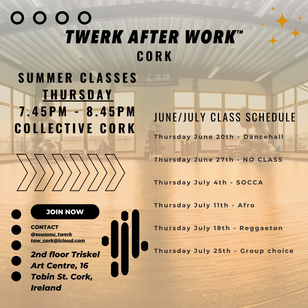 Summer Classes - Thursday 7.45pm - 8.45pm